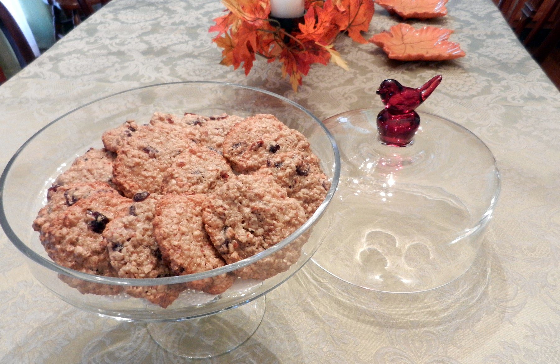 Sweet Tooth - Almond Oatmeal Cranberry Cookies