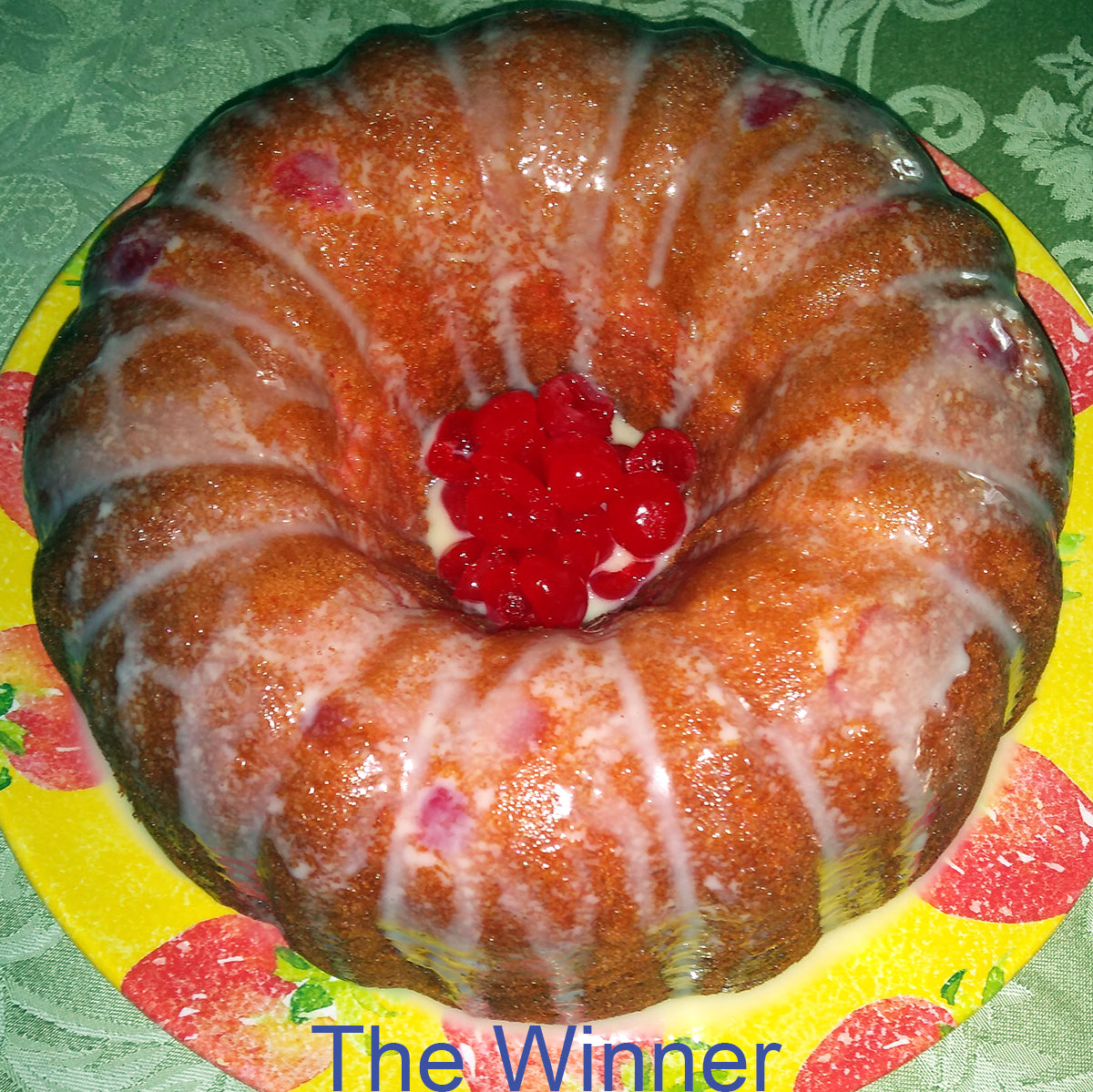 Bundt Cake for Valentine's Day