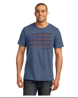 Tartan Apparel Patriot T-Shirt in Lake Blue