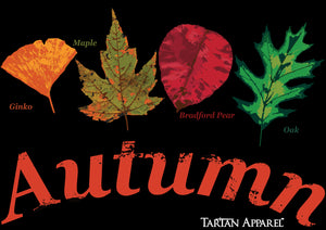 Tartan Apparel Autumn T-Shirt in Black