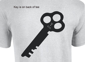Tartan Apparel Key T-Shirt in Ash
